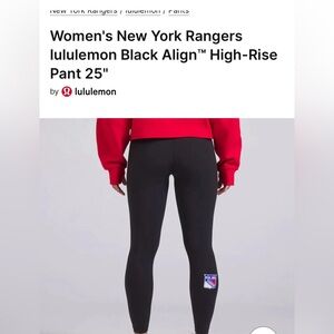 Lululemon x NHL Align Tights New York Rangers leggings